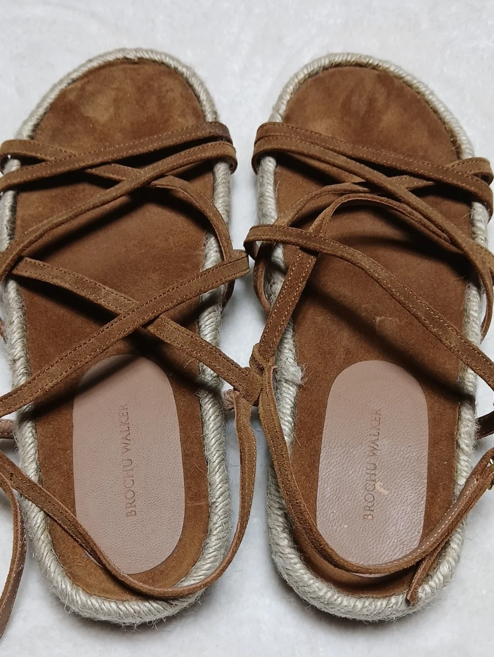 Brochu Walker Dawson Espadrille Sandals Size 9